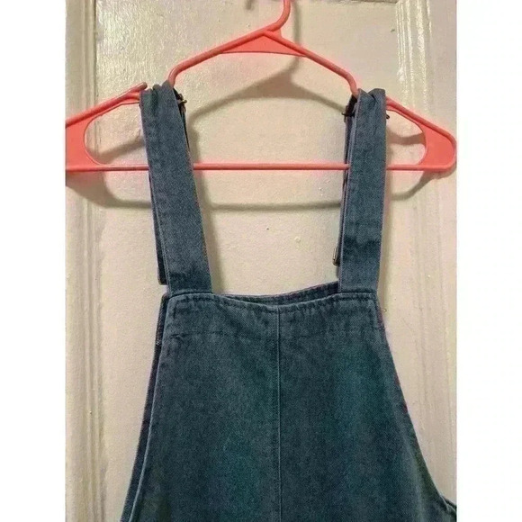 Girl's Youth Peacolate Blue Denim Jumpsuit Overalls NWT Size  13-14Y - Picture 7 of 13